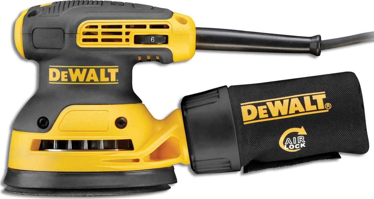 Dewalt DWE6423 Έκκεντρο Τριβείο 125mm Ρεύματος 280W με Ρύθμιση Ταχύτητας και με Σύστημα Αναρρόφησης - Image 2